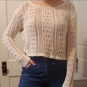Vintage Express Crochet Sweater
